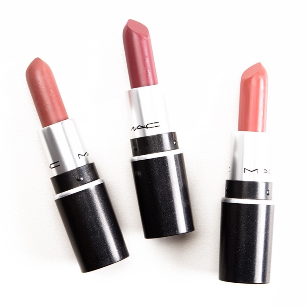 MAC "Cool Snow Ball" Mini Lipstick Kit Set of 3 Holiday Gift